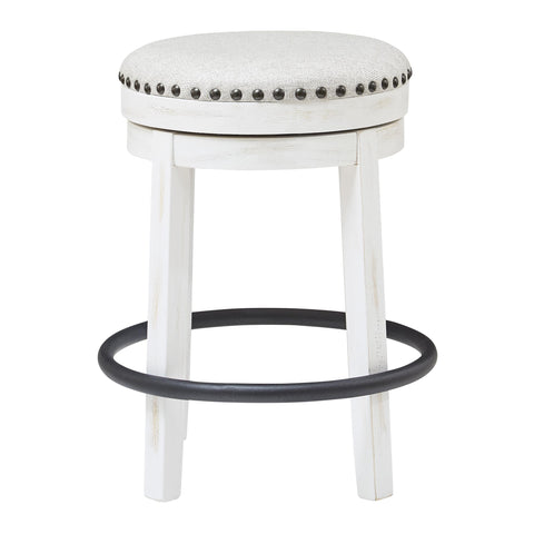  Signature Design by Ashley Valebeck D546-324 Upholstered Swivel Stool IMAGE 2