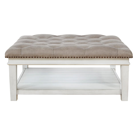  Signature Design by Ashley Kanwyn T937-21 Upholstered Ottoman Cocktail Table IMAGE 3