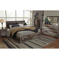  Benchcraft Derekson B200B18 Queen Panel Bed with 4 Storage Drawers IMAGE 5