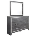  Signature Design by Ashley Lodanna B214B1 Dresser and Mirror IMAGE 1