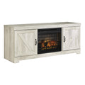 Signature Design by Ashley Bellaby W331W9 63" TV Stand with Electric Fireplace IMAGE 1