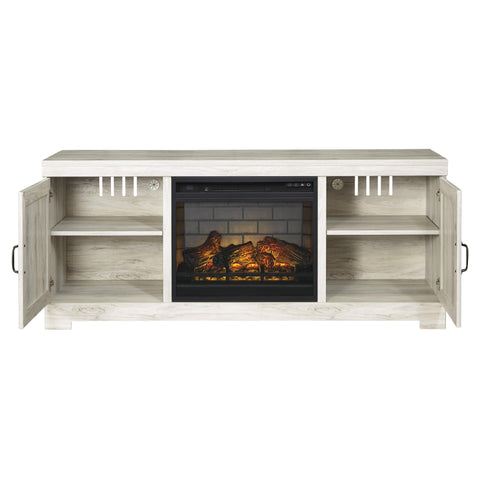  Signature Design by Ashley Bellaby W331W9 63" TV Stand with Electric Fireplace IMAGE 2