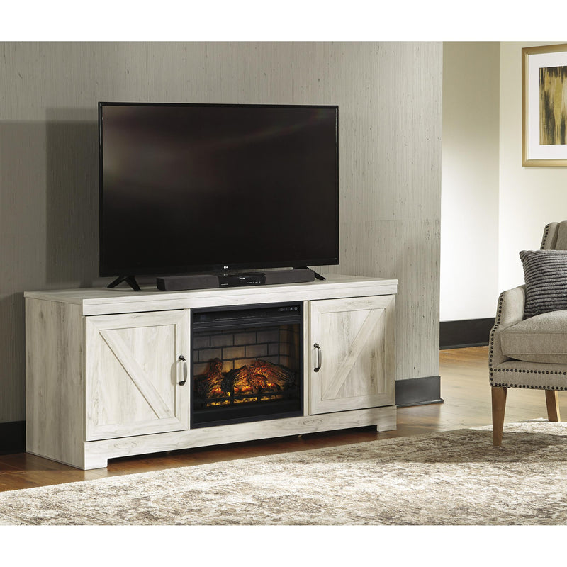  Signature Design by Ashley Bellaby W331W9 63" TV Stand with Electric Fireplace IMAGE 3
