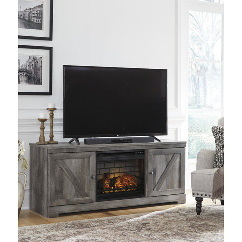  Signature Design by Ashley Wynnlow W440W9 63" TV Stand with Electric Fireplace IMAGE 2