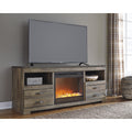  Signature Design by Ashley Trinell W446W5 63" TV Stand with Electric Fireplace IMAGE 2