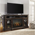  Signature Design by Ashley Roddinton W701W8 72" TV Stand with Electric Fireplace IMAGE 2