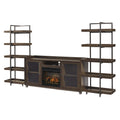 Signature Design by Ashley Starmore W633W6 3 pc Wall Unit with Electric Fireplace IMAGE 1