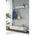  Signature Design by Ashley Socalle EA1864-151 Wall Mounted Coat Rack with Shelf IMAGE 5