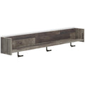  Signature Design by Ashley Neilsville EA2120-151 Wall Mounted Coat Rack with Shelf IMAGE 1