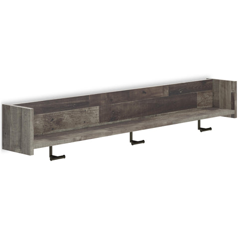  Signature Design by Ashley Neilsville EA2120-151 Wall Mounted Coat Rack with Shelf IMAGE 1