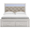  Signature Design by Ashley Altyra B2640B17 Queen Upholstered Storage Bed IMAGE 2