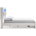  Signature Design by Ashley Altyra B2640B19 Queen Upholstered Bookcase Bed with Storage IMAGE 3