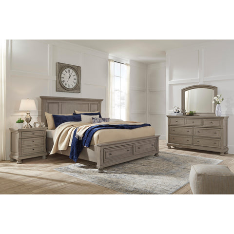  Signature Design by Ashley Lettner B733B31 Queen Panel Storage Bed IMAGE 3