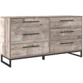  Signature Design by Ashley Neilsville EB2320-231 Six Drawer Dresser IMAGE 1