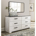  Signature Design by Ashley Shawburn EB4121-231 Six Drawer Dresser IMAGE 6