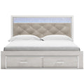  Signature Design by Ashley Altyra B2640B29 King Upholstered Storage Bed IMAGE 2