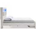  Signature Design by Ashley Altyra B2640B30 King Upholstered Bookcase Bed with Storage IMAGE 3