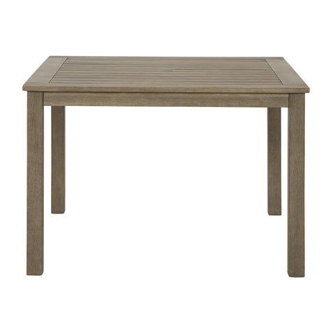  Signature Design by Ashley Aria Plains P359-615 Square Dining Table with Umbrella Option IMAGE 2