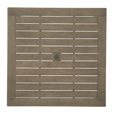  Signature Design by Ashley Aria Plains P359-615 Square Dining Table with Umbrella Option IMAGE 3