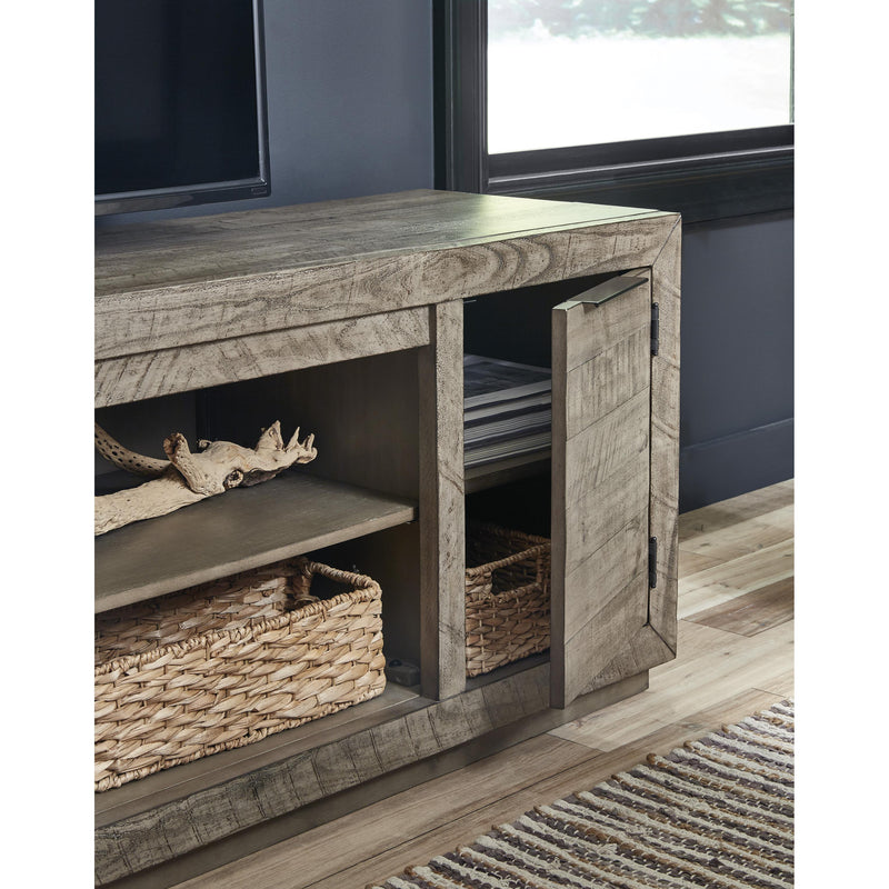  Signature Design by Ashley Krystanza W760-78 Extra Large TV Stand with Fireplace Option IMAGE 5