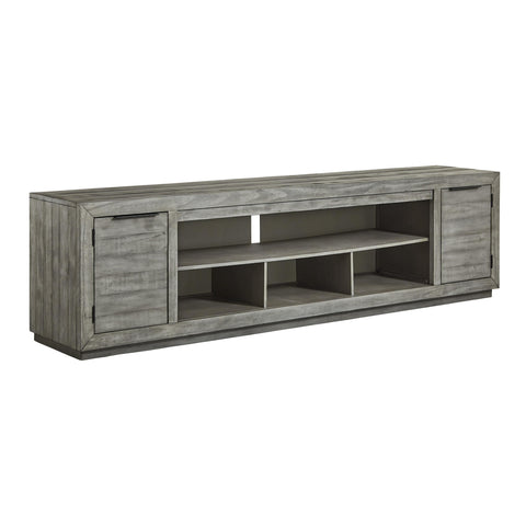  Signature Design by Ashley Naydell W996-78 Extra Large TV Stand with Fireplace Option IMAGE 1
