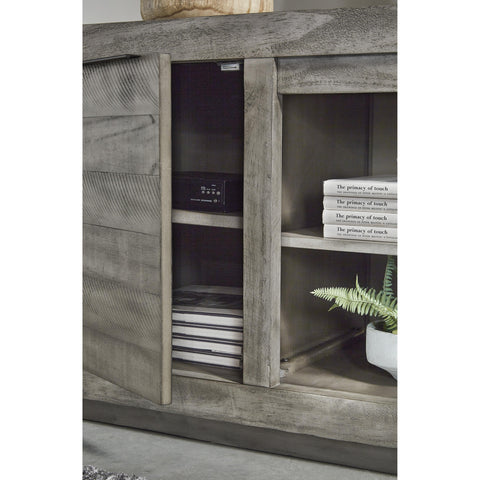  Signature Design by Ashley Naydell W996-78 Extra Large TV Stand with Fireplace Option IMAGE 5