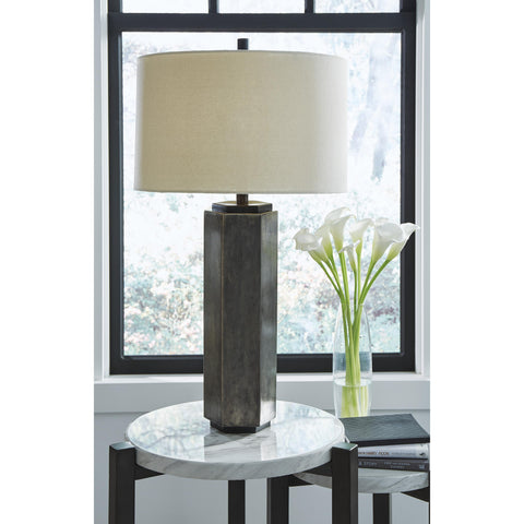  Signature Design by Ashley Dirkton L208324 Metal Table Lamp IMAGE 3