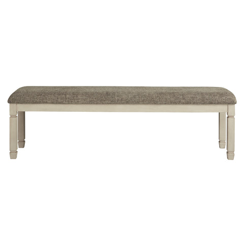  Signature Design by Ashley Bolanburg D647-08 Extra Large Upholstered Dining Room Bench IMAGE 2