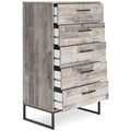  Signature Design by Ashley Neilsville EB2320-245 Five Drawer Chest IMAGE 2