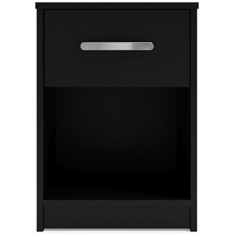  Signature Design by Ashley Finch EB3392-291 One Drawer Night Stand IMAGE 3