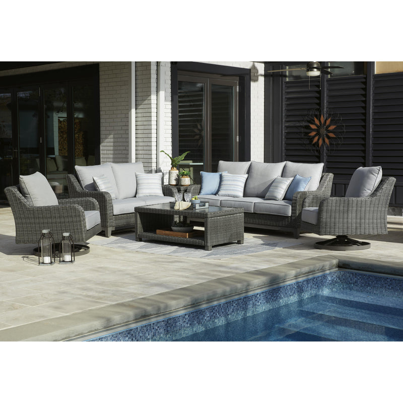  Signature Design by Ashley Elite Park P518-821 Swivel Lounge with Cushion IMAGE 9