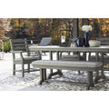  Signature Design by Ashley Visola P802-600 Bench with Cushion IMAGE 4