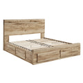  Signature Design by Ashley Hyanna B1050B12 King Panel Storage Bed with 1 Under Bed Storage Drawer IMAGE 4