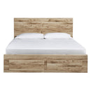 Signature Design by Ashley Hyanna Queen Panel Bed with Storage B1050-57/B1050-54S/B1050-95/B100-13 IMAGE 2