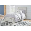  Signature Design by Ashley Robbinsdale B742B12 Twin Sleigh Storage Bed IMAGE 5