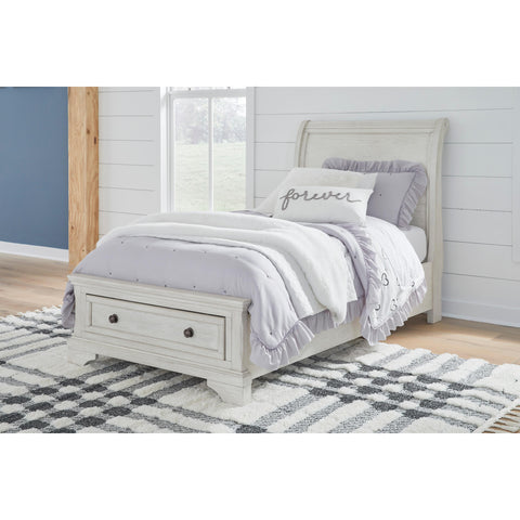  Signature Design by Ashley Robbinsdale B742B12 Twin Sleigh Storage Bed IMAGE 5