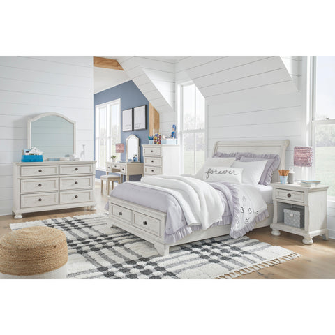  Signature Design by Ashley Robbinsdale B742B13 Full Sleigh Storage Bed IMAGE 9