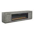  Signature Design by Ashley Naydell W996W1 92" TV Stand with Electric Fireplace IMAGE 1