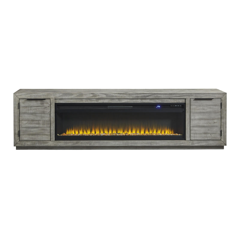  Signature Design by Ashley Naydell W996W1 92" TV Stand with Electric Fireplace IMAGE 3