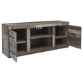  Signature Design by Ashley Derekson EW0200-268 Large TV Stand with Fireplace Option IMAGE 2