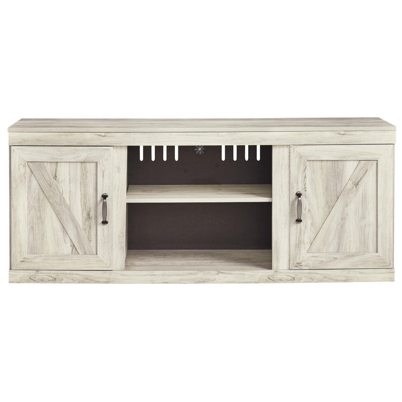  Signature Design by Ashley Bellaby EW0331-268 Large TV Stand with Fireplace Option IMAGE 3