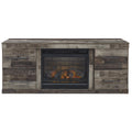  Signature Design by Ashley Derekson EW0200W7 TV Stand with Electric Fireplace IMAGE 2