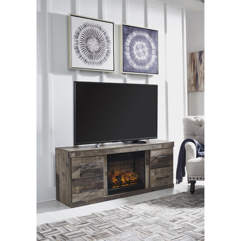  Signature Design by Ashley Derekson EW0200W7 TV Stand with Electric Fireplace IMAGE 3