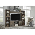  Signature Design by Ashley Trinell EW0446W7 4 pc Entertainment Center IMAGE 2