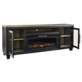  Signature Design by Ashley Foyland W989W1 83" TV Stand with Electric Fireplace IMAGE 2