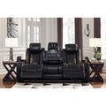 Signature Design by Ashley Party Time 3700315C Power Reclining Sofa with Adjustable Headrest IMAGE 6