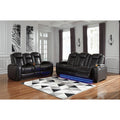  Signature Design by Ashley Party Time 3700318C Power Reclining Loveseat w/ Console and ADJ Headrest IMAGE 15