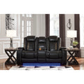  Signature Design by Ashley Party Time 3700318C Power Reclining Loveseat w/ Console and ADJ Headrest IMAGE 5