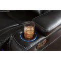  Signature Design by Ashley Party Time 3700318C Power Reclining Loveseat w/ Console and ADJ Headrest IMAGE 9