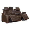  Signature Design by Ashley Game Zone 3850115C Power Reclining Sofa with Adjustable Headrest IMAGE 2